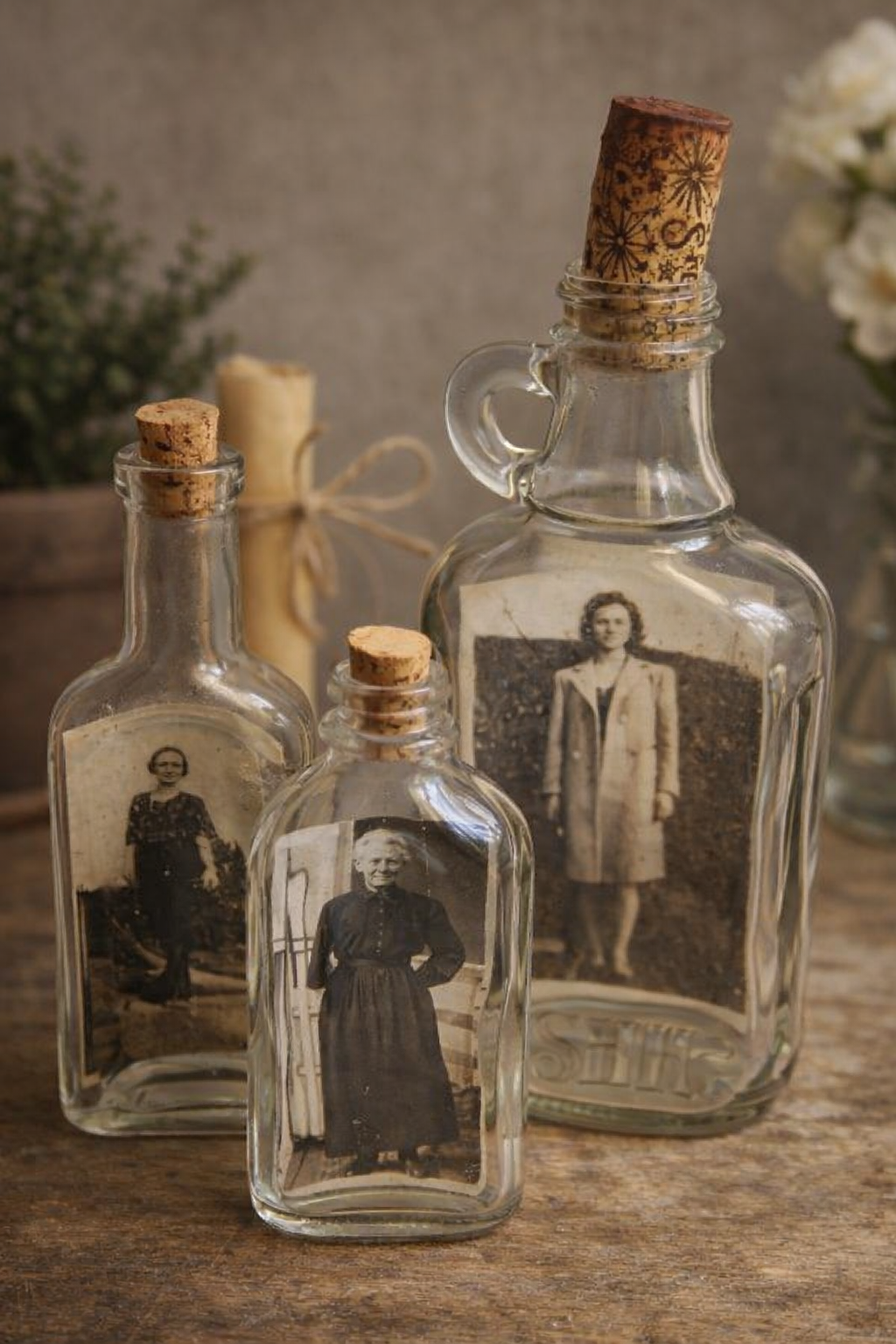 Photo memory bottle