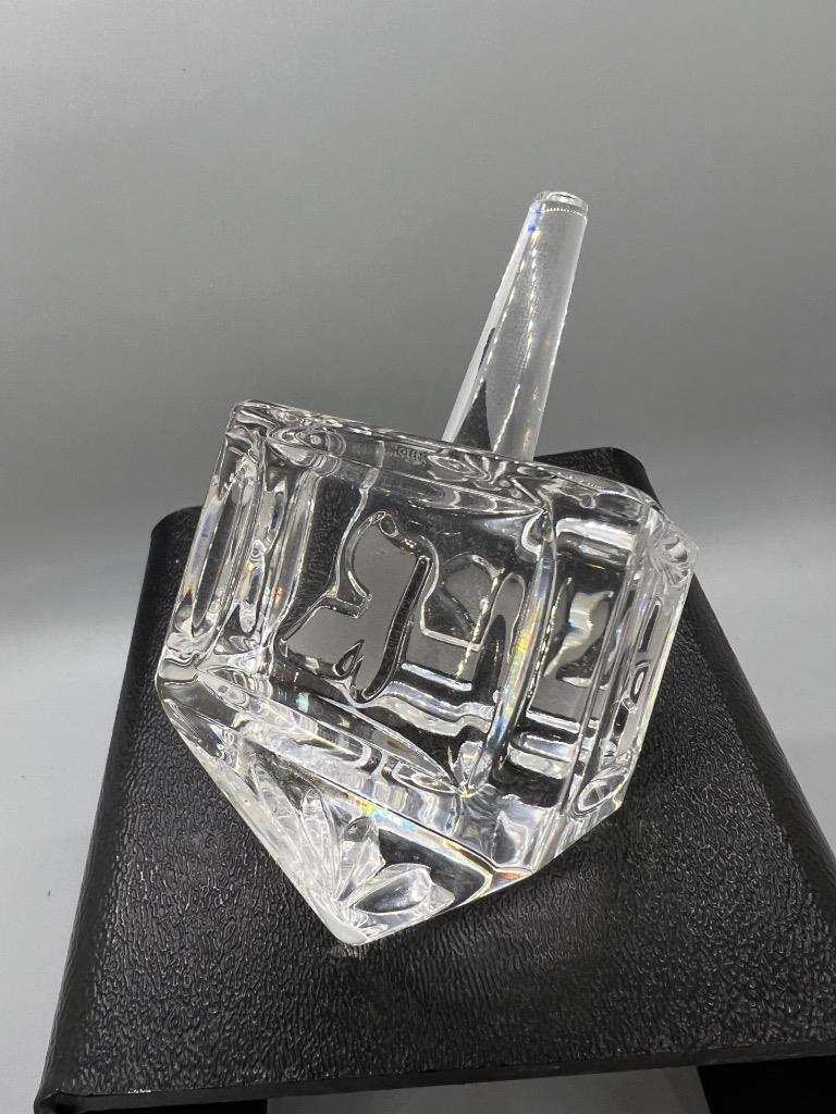 Waterford crystal dreidel