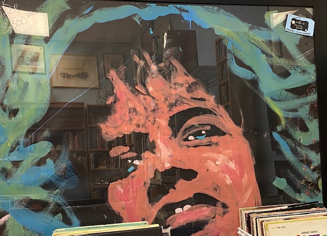 Mick Jagger painting