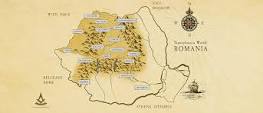 Map of ancient Romania