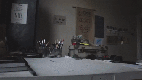 Animated stacking books