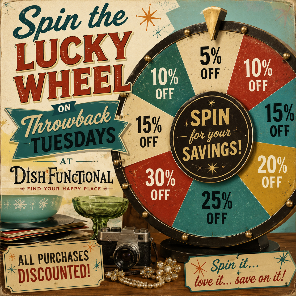 Prize wheel